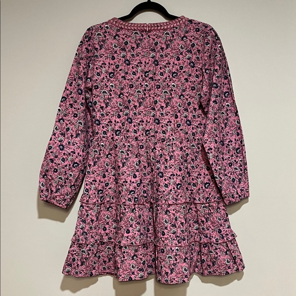 Roller Rabbit | Cluny Print Naema long sleeve mini dress Women’s size S Ruffle - Picture 6 of 11